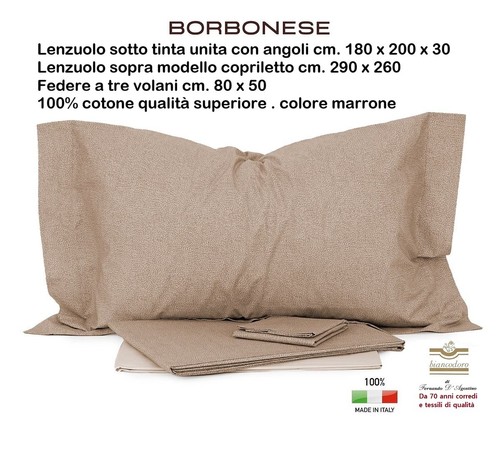 Completo lenzuola borbonese - completo,