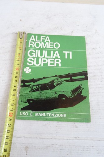 Manuale uso manutenzione alfa - manuale,