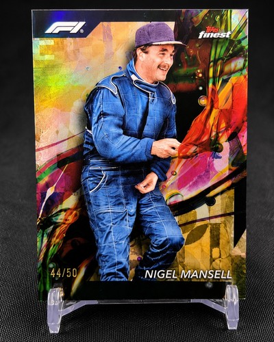 2024 topps finest - f1, nigel