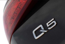 Audi scritta stemma logo - audi, q5