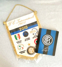 ZANETTI STORY 3 DVD + 1 BLU RAY ED. LIMITATA e GAGLIARDETTO INTER TRIPLETE 2010