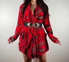 Vestito Abito Vintage in 100% Seta - Vintage Dress in 100% Silk