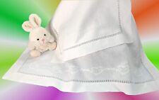 Lenzuolo Culla Ricamato a mano