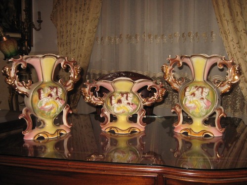 Antico trittico ceramica - trittico,