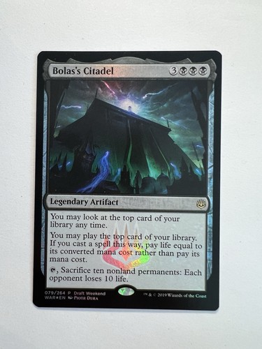 Bolas citadel foil - citadel, promo