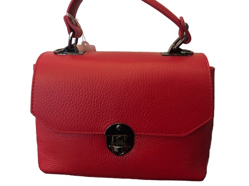 Borsa tracolla rossa vera - borsa,