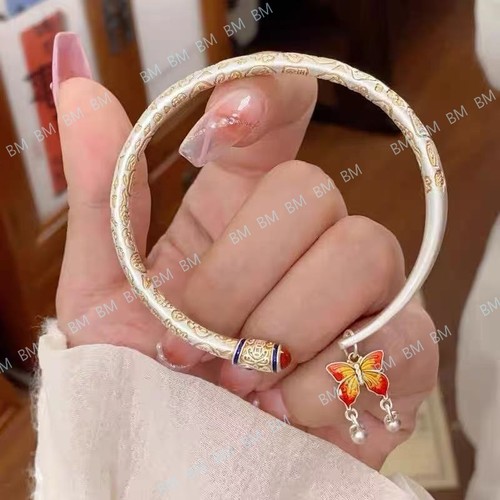 Bracciale aperto bicolore - bracciale,