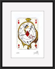 Dalì, litografia, asso di