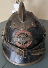 Elmetto pompiere vintage