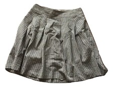 Gonna da donna Gunex Elegante Svasata Taglia 44 Piega Cotone Righe Made in Italy