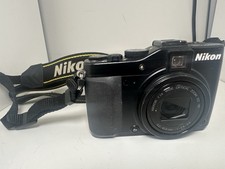 Nikon COOLPIX P7000 10,1 megapixel fotocamera digitale - nero *TESTATO FUNZIONANTE* problema cover