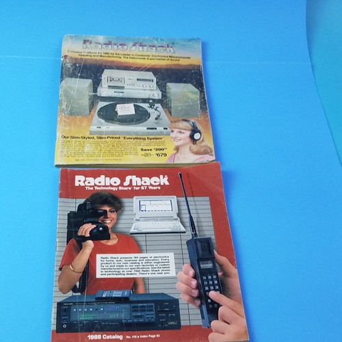 1982 1988 radio shack - &,