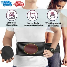 Cintura Ernia Ombelicale - Unisex - Legante Supporto Addominale con Cuscinetto a Compressione