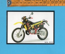 LA MIA MOTO - FIGURINA n.56-APRILIA RX 50 -MASTER COLLECTION-NEW