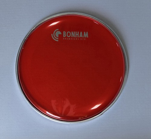 Bonham drum head hyd - drum, rosso