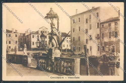 Venezia chioggia cartolina - chioggia,