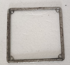 PORTATARGA cornice targa in alluminio per moto d'epoca Vespa Lambretta originale