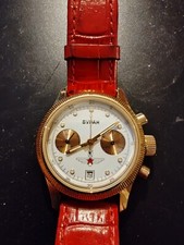 Cronografo Russo Sovietico Buran POLJOT Movimento 3133 Militare Aviatore Ottimo