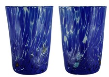 Coppia Di Murano Occhiali Bere