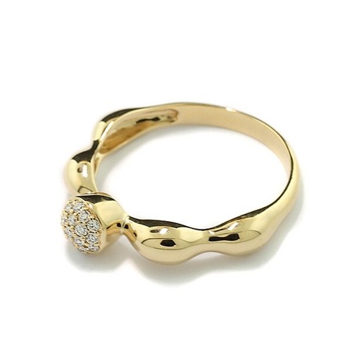Anello brillante carati - 0,11,