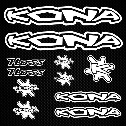 Kona hoss adesivi bici - hoss,