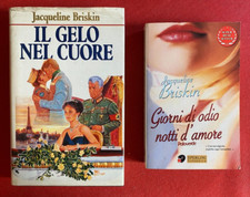 Jacqueline BRISKIN Lotto 2 Libri IL GELO NEL CUORE + GIORNI ODIO NOTTI AMORE