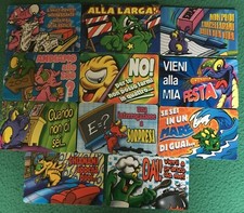 LOTTO 11 CARTE PLASTIFICATE