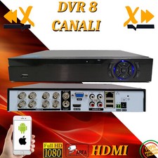 DVR 8 canali videosorveglianza