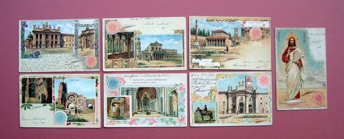 Cartoline roma anno santo - cartoline,