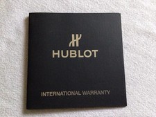 Custodia Card di Garanzia Hublot