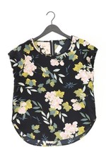 ✨ Only camicetta per le signore taglia 38, M con disegno floreale nero ✨