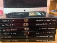 Collezione LIBRI Edizioni White Star 6 volumi Le grandi civiltà del passato
