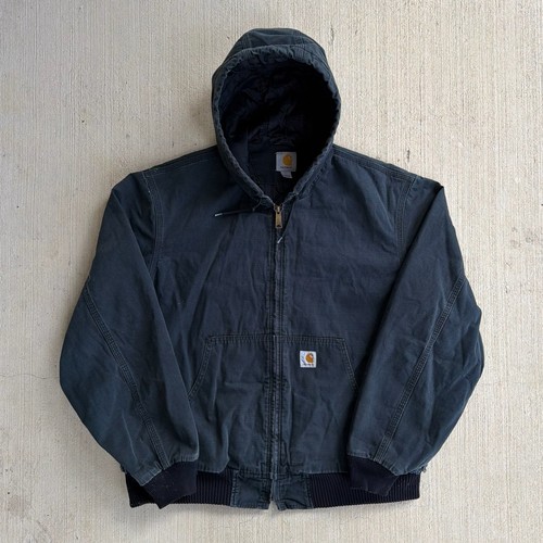 Carhartt black hooded work