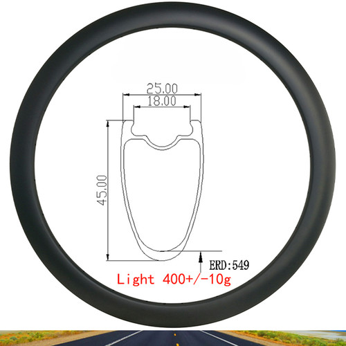700c 25mm bici strada - 45*25mm, da