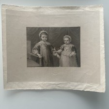 Etching Children Van Dyck, Metalli, Jesi Incisione