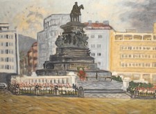 Dipinto a olio monumento