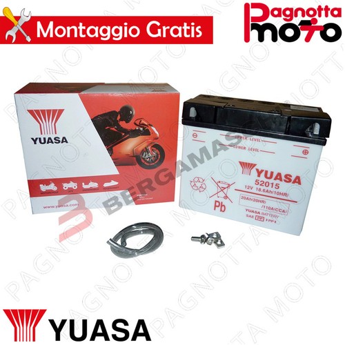 Batteria yuasa 52015 laverda - batteria,