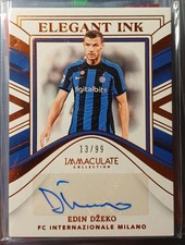 Edin Dzeko /99 Autograph Inter