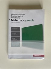 Matematica.verde volume 1 - ISBN 9788808675890 - Bergamini, barozzi, Trifone 