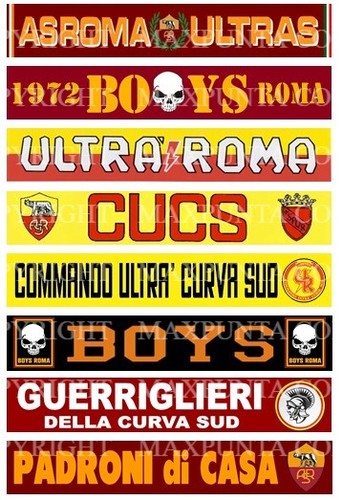 Roma set 8 adesivi - set,