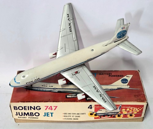 Giocattolo vintage boein 747 - giocattolo,