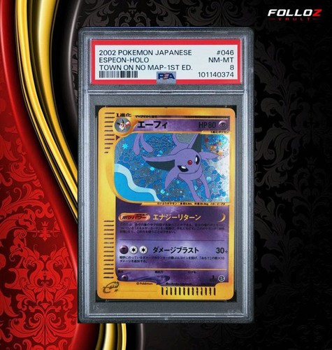 Carta pokemon espeon holo - carta,