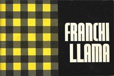 Istruzioni Uso e  Ricambi Pistole Franchi Llama  Cal. 7.65  e 22LR - Magnum 357