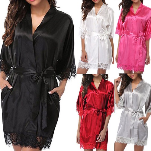 Camicia notte donna raso - camicia, da