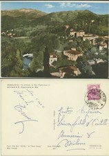 REZZOAGLIO -GENOVA -VAL D'AVETO PANORAMA CARTOLINA