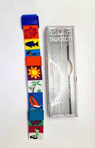 Bracciale pop swatch beach - swatch, "beach
