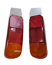 Coppia plastiche fanali