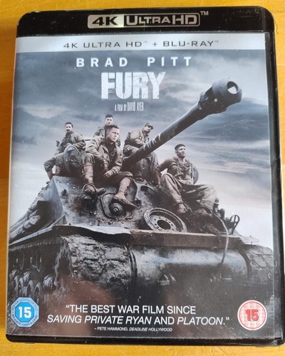 Fury uhd und bluray - uhd,