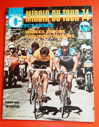 1974 miroir cyclisme - 1974, n°190