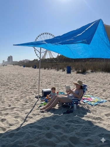 Ombrellone sole spiaggia - ombrellone,